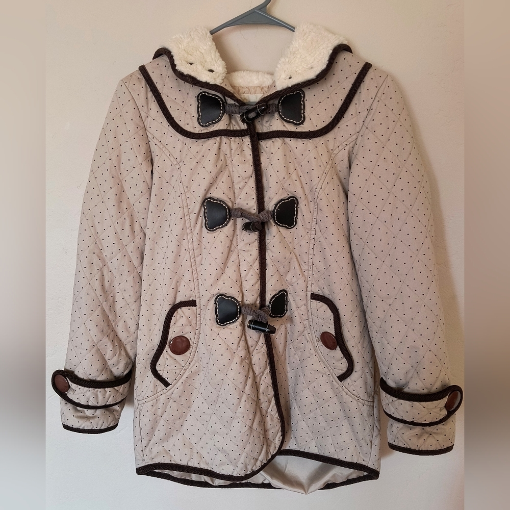 ES STYLE KOREAN BEIGE LOLITA BEAR JACKET